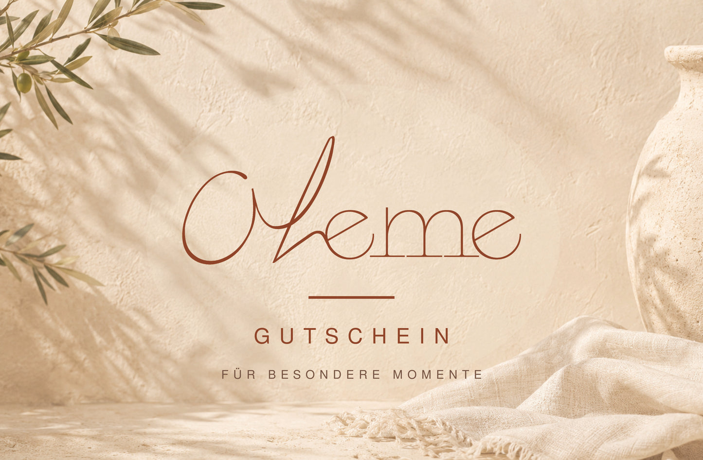Oheme - Gutschein