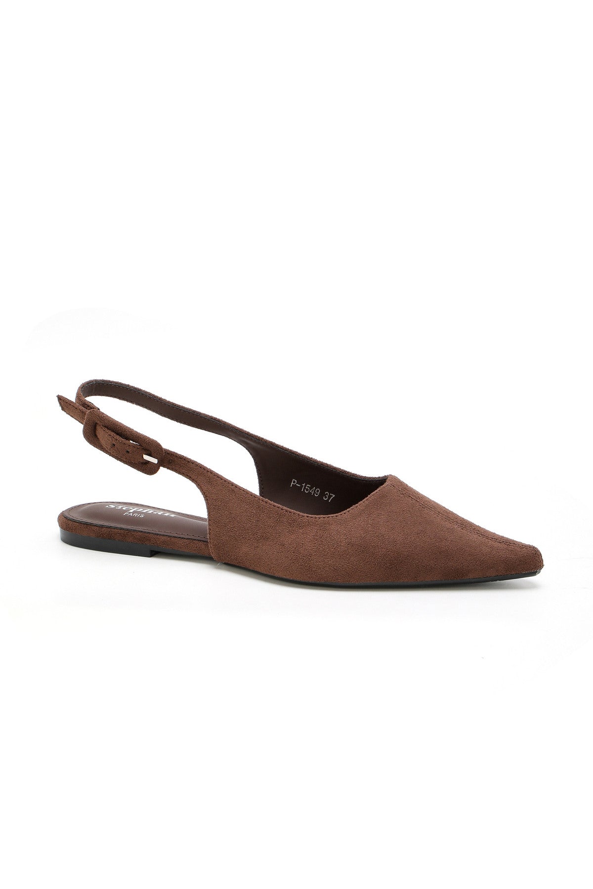 Slingback-Ballerinas Alessia in Schokoladenbraun