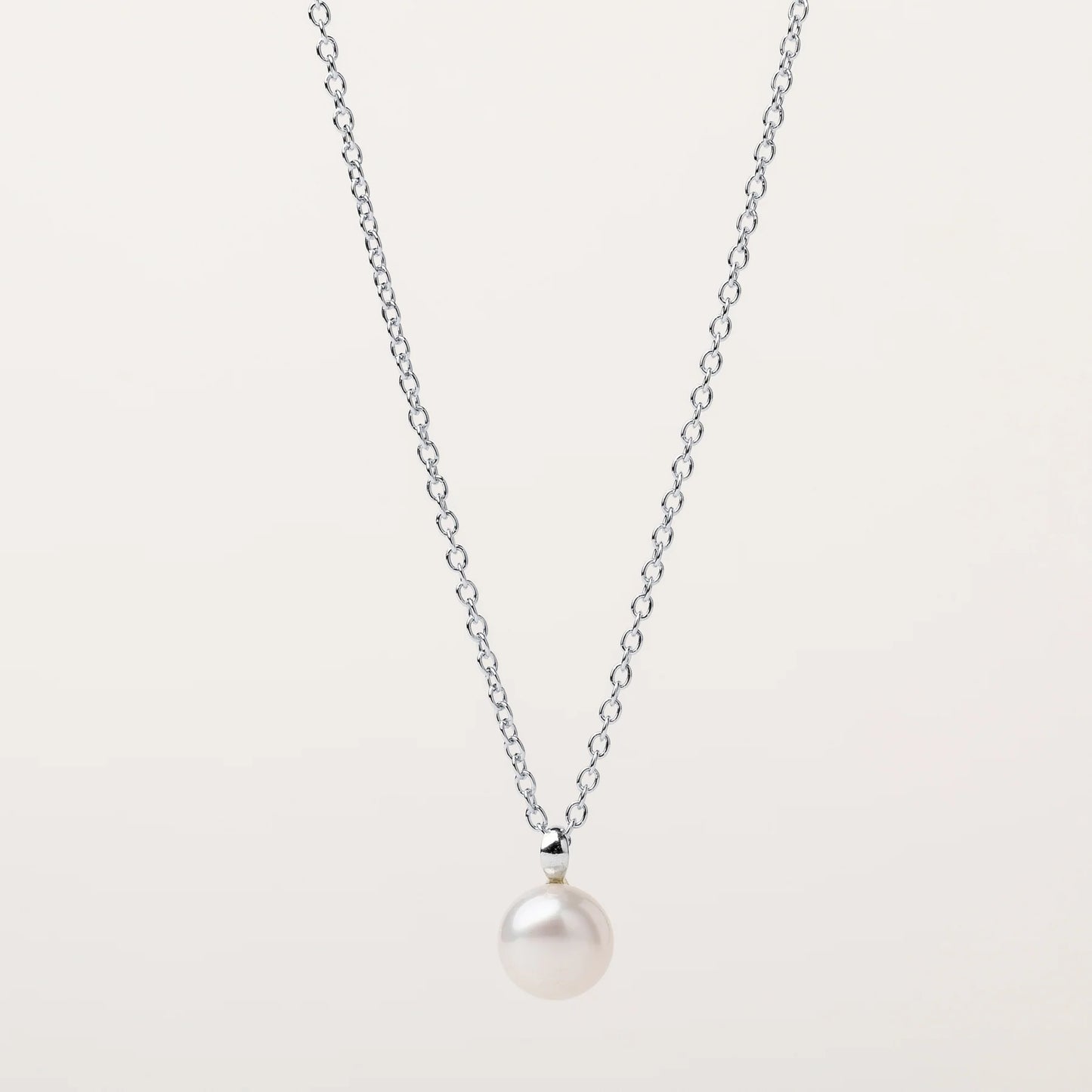 Halskette Essence mit Süßwasserperle aus 925er Silber