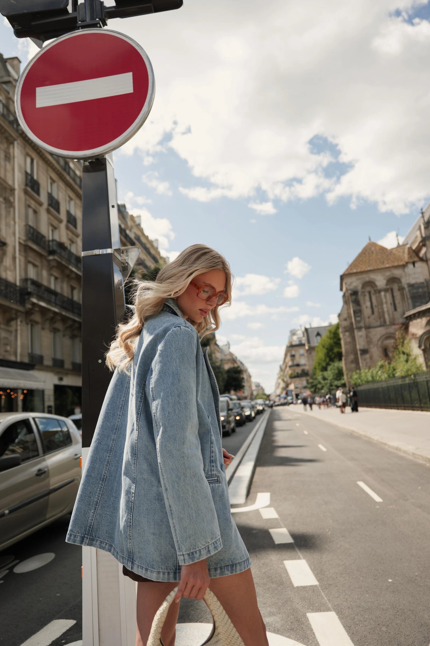 Waverly Jeansblazer – Denim trifft auf zeitlose Eleganz