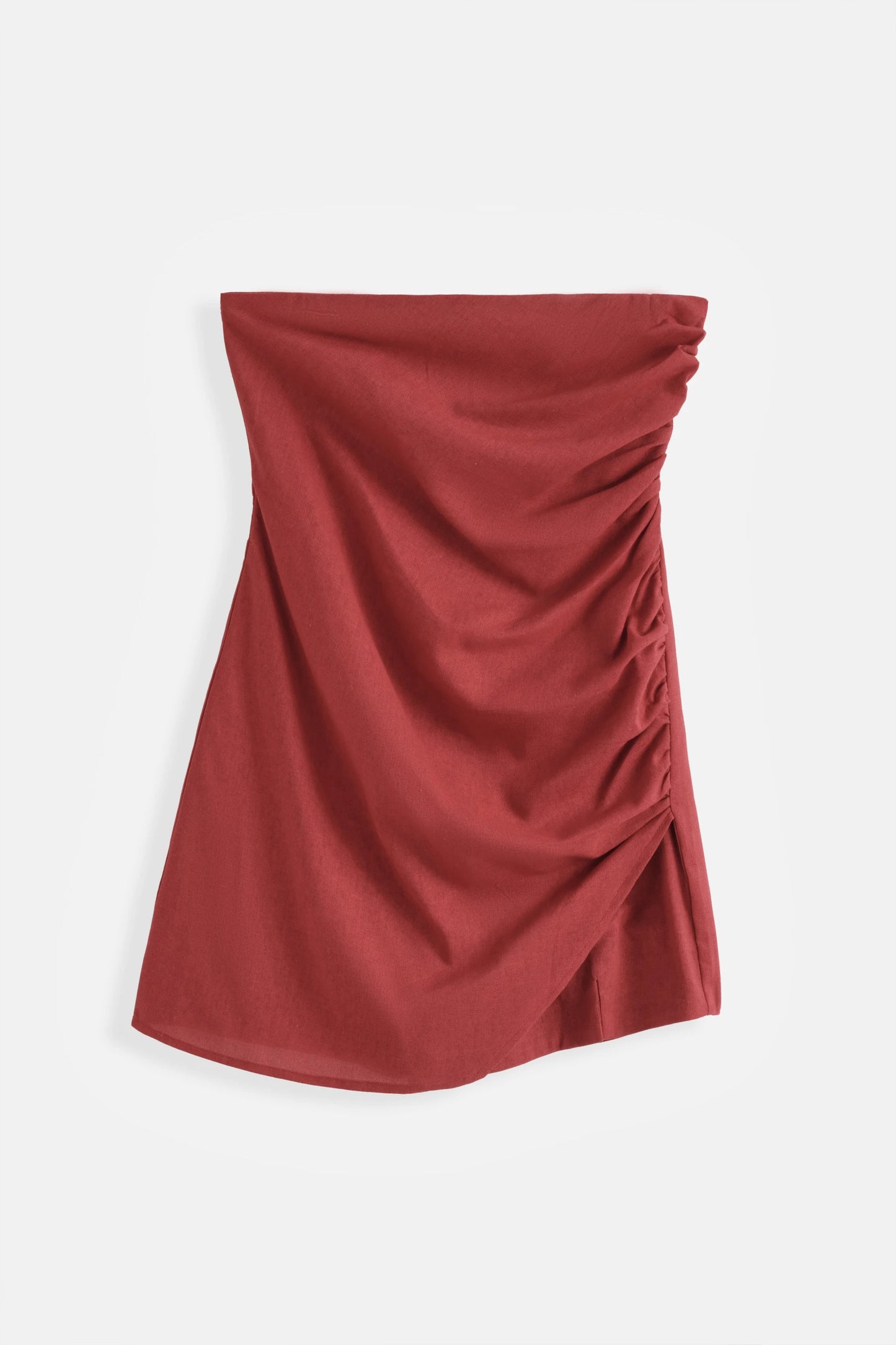 BUSTIER-JUMPSUIT VALENTINA – Eleganter trägerloser Playsuit mit Wickeloptik